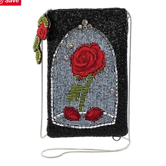 Mary Frances Beauty and the Beast Phone Crossbody Handbag - Picture 1 of 5